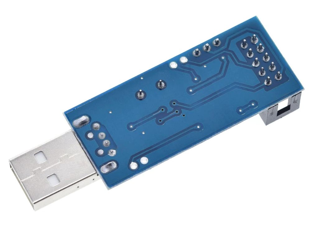 USB ISP ASP AVR programmer met ATMEGA8 chip en 6-pin ISP verloop 03